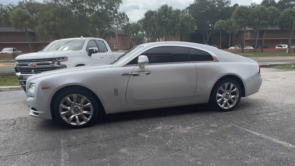 Rolls Royce Full Wrap Before
