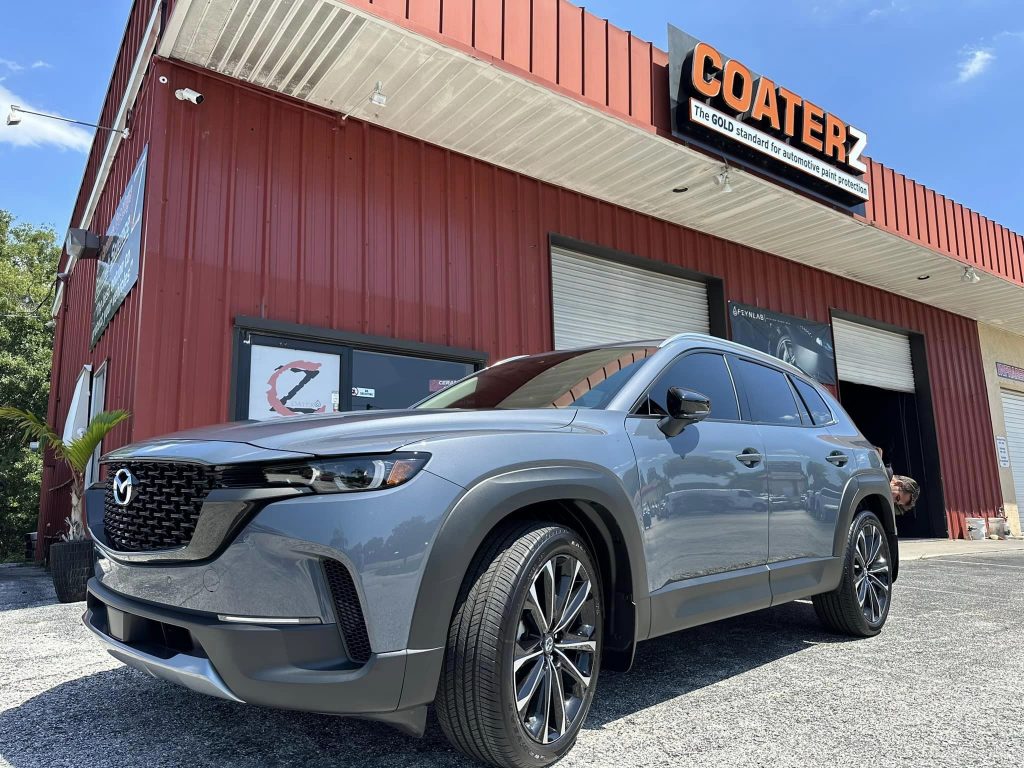 Mazda SUV ceramic coating and ppf