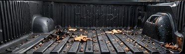 Plastic drop-in truck bed liner