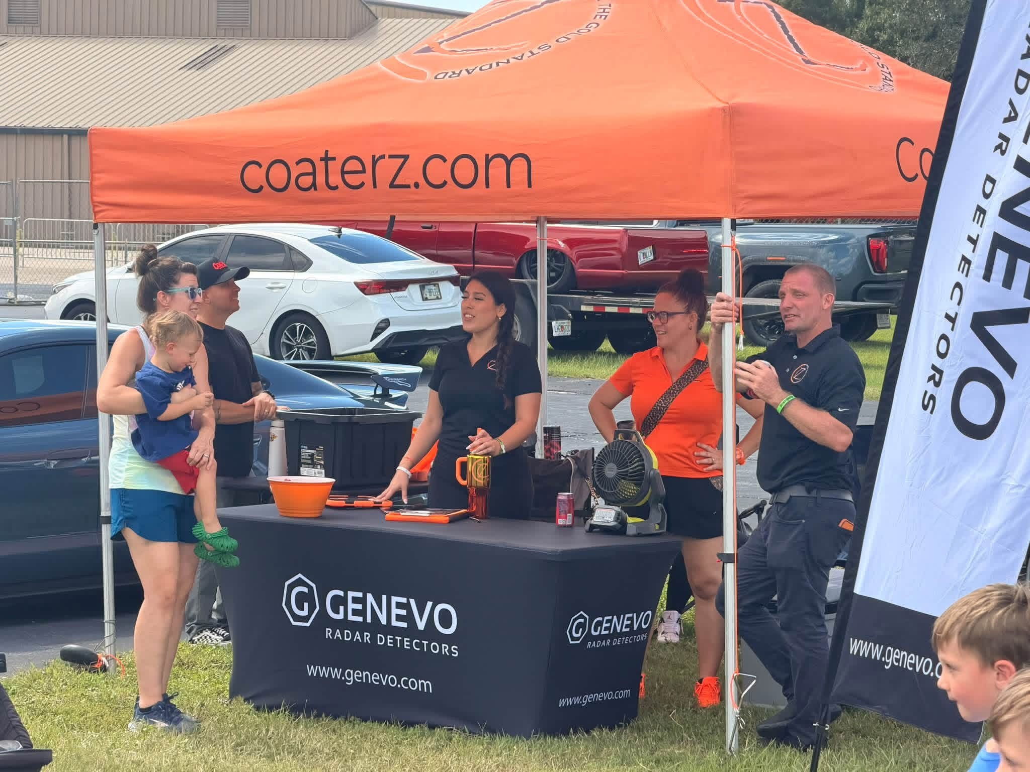 CoaterZ team at a Florida car show