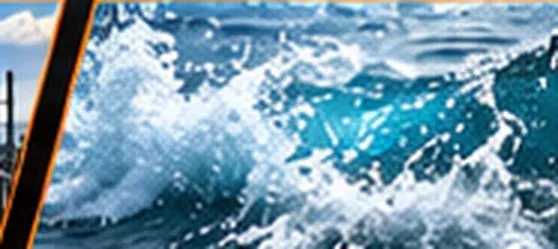 Salt water and harsh marine conditions